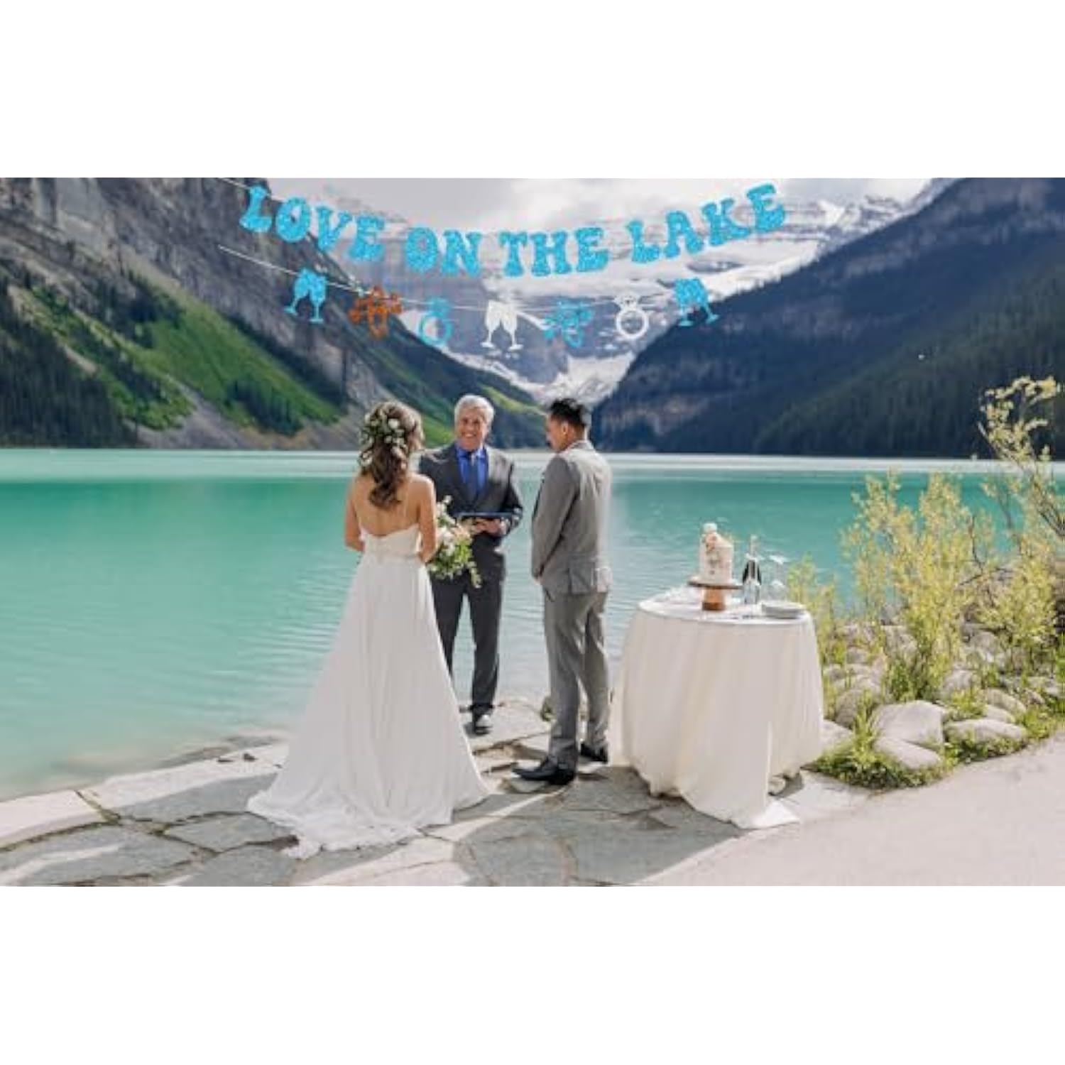 Love On The Lake Banner, Love On The Lake Bachelorette Decorations Banner, Camp Bach Party Lake Tahoe Bachelorette Party Decorations, Lake Wedding Bridal Shower Party Supplies Favor