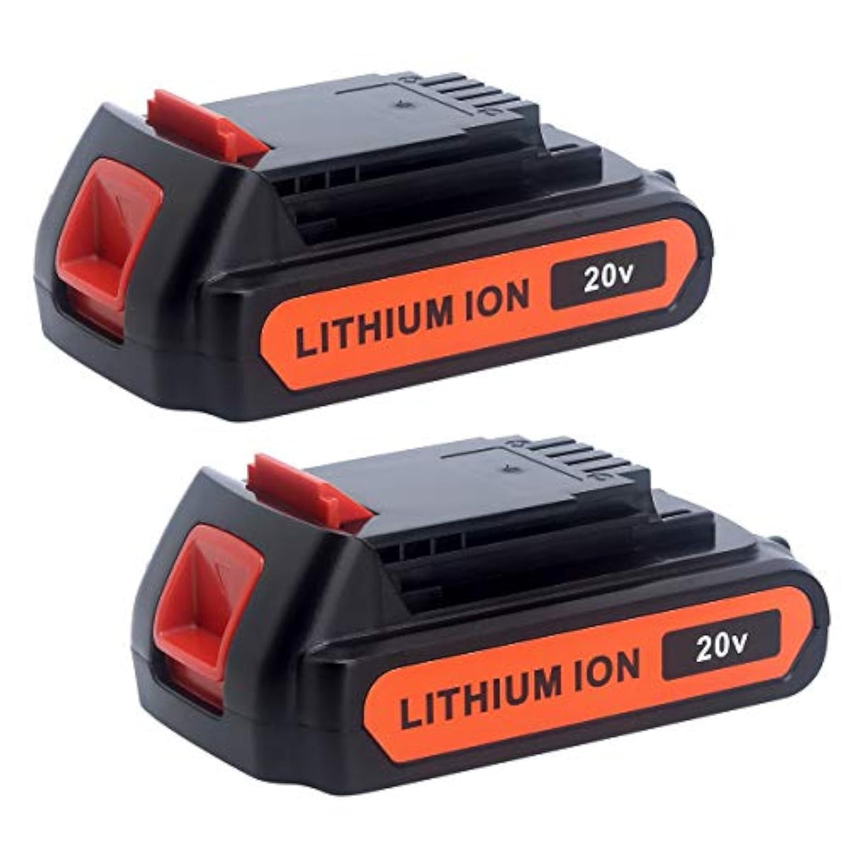 4.0Ah 20V Lithium Battery Lbxr20 Compatible With Black And Decker 20V Max Battery Lbxr2520 Lbxr2020 Lb2X3020 Lbx20 Lb2X4020 & Lst522 Lht2220 Lst300 20-Volt Max Cordless Power Tools (2-Pack)