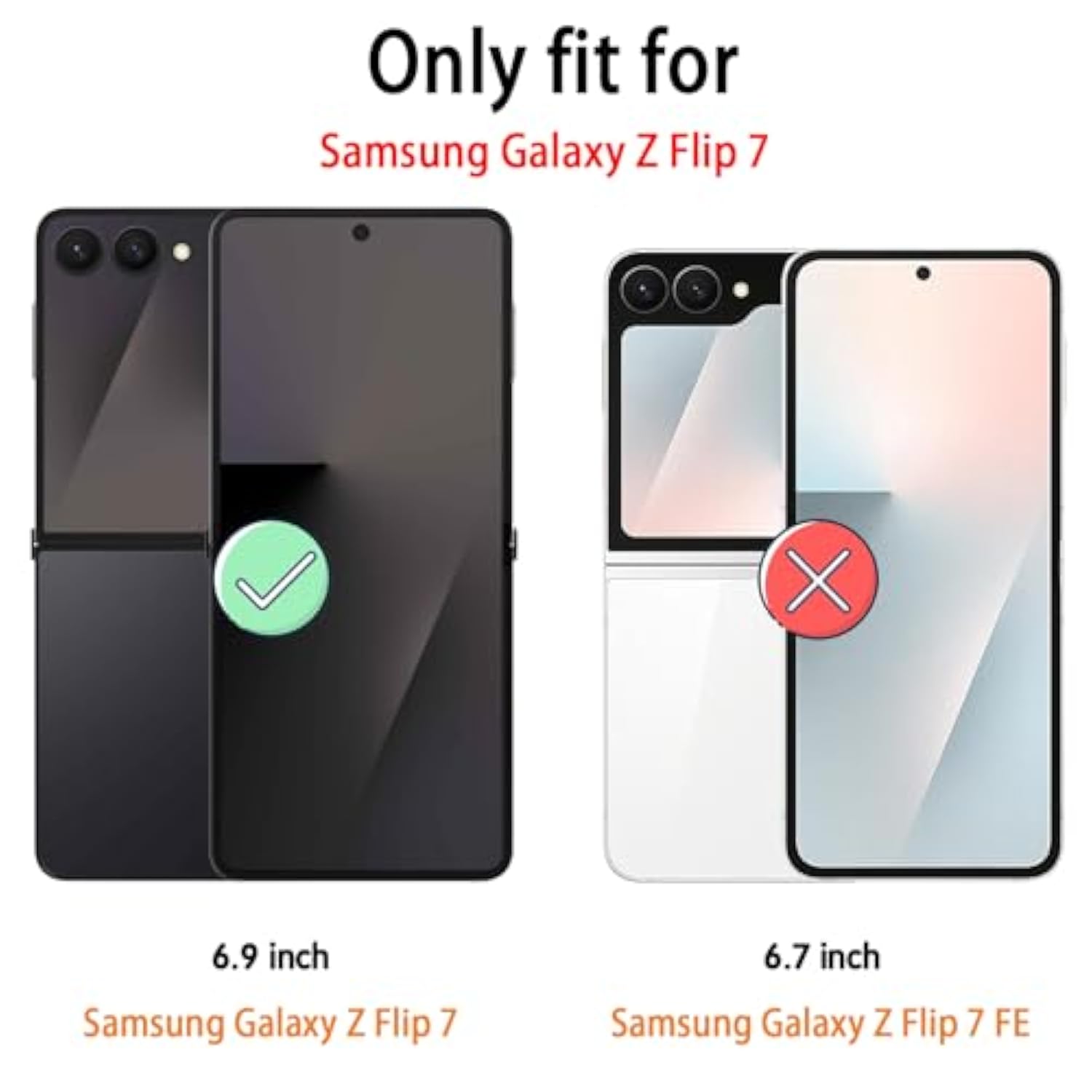 2+2 Pack Soft Flexible Tpu Film Screen Protector For Samsung Galaxy Z Flip 7 & Front Tempered Glass Screen Protector,Hd Clear,Support Fingerprint Unlock,With Easy Installation Alignment Tool
