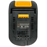 Milwaukee 18V to Dewalt 20V Battery Adapter Lithium Converter for Power Tools