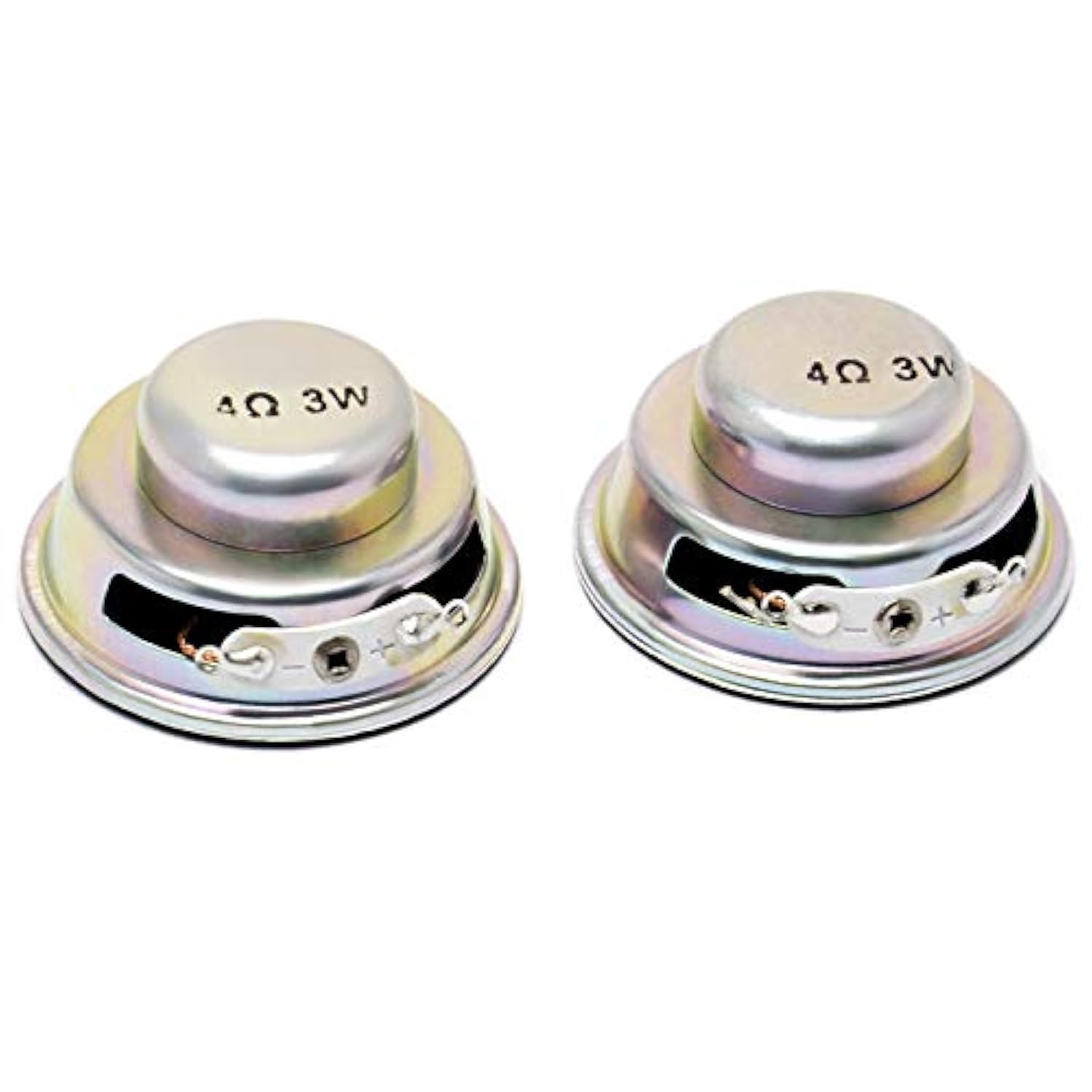 Gikfun 4Ohm 40mm Diameter 3W Full Range Audio Speaker Stereo Woofer Loudspeaker for Arduino (Pack of 2pcs) EK1794
