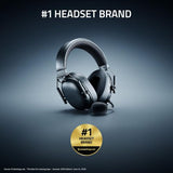 Razer BlackShark V3 Wireless Gaming Headset for PC: 50mm Drivers - Super Wideband Mic - 2.4 GHz, Bluetooth, USB - Works with Mac, PS5, Nintendo