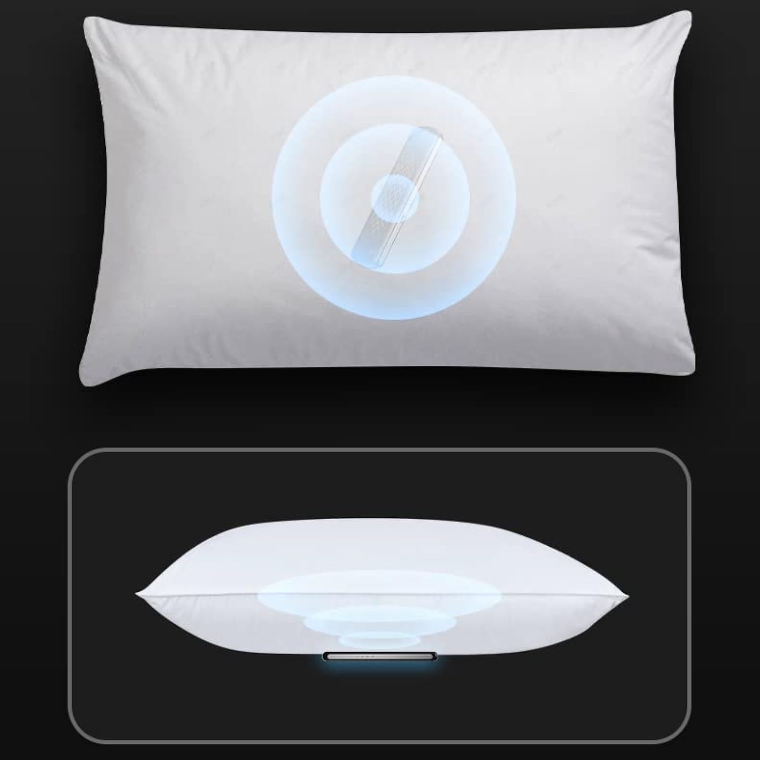 Pillow Speaker,Wireless Bluetooth Pillow Speaker For Sleeping,3D White Noise Sound,Ideal For Side Sleepers With Insomnia