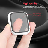 2 Pack Hard Matte Case for Apple Watch Series 11, 10, 46mm, White