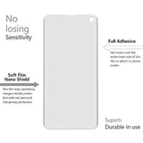Galaxy S10 Privacy Screen Protector [Case Friendly] Full Adhesive Soft Film Support In-Display Unlock, 2-Way Anti Spy Nano Shield (Not Tempered Glass) For Samsung Galaxy S10 [2-Pack]