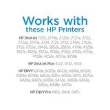 Original 67 Tri-Color / 67Xl Black Ink Cartridges (2-Pack) | Works Deskjet 1255, 2700, 4100 Series Envy 6000, 6400 Series | Eligible For Instant Ink | 3Yp30An