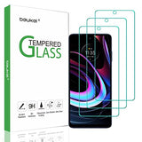 (3 Pack) Screen Protector Compatible For Motorola Moto Edge 2021 / Motorola Edge 5G Uw (6.8" Display, 2021) Screen Protector Tempered Glass,Touch Sensitive,Case Friendly, 9H Hardness