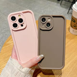 Slim Case for iPhone 14, Enhanced Camera Protection, Shockproof Skin-Friendly Touch Soft Case Cover for iPhone 14 Phone 6.1 inch, Wine