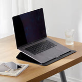 Shield Stand & Go Laptop Sleeve For Macbook Pro/Air 13"/14" In Black