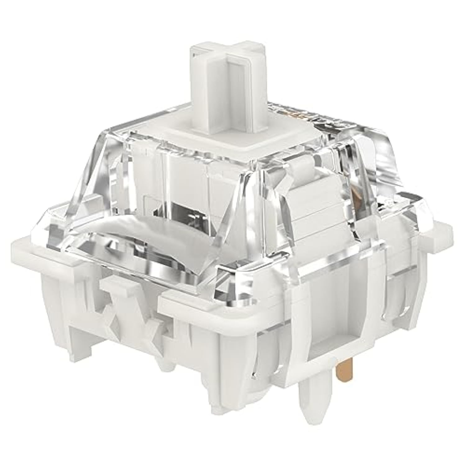 Gateron G White Pro 3.0 Switches,5-Pin Pre Lubed Rgb Smd Linear Switches For M