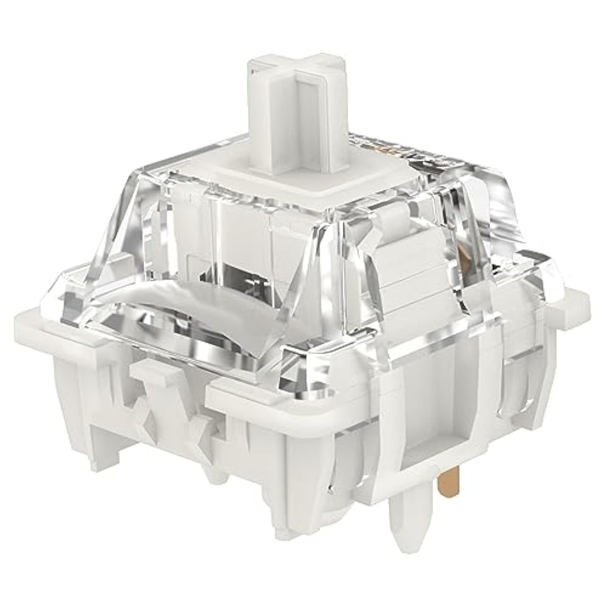 Gateron G White Pro 3.0 Switches,5-Pin Pre Lubed Rgb Smd Linear Switches For M