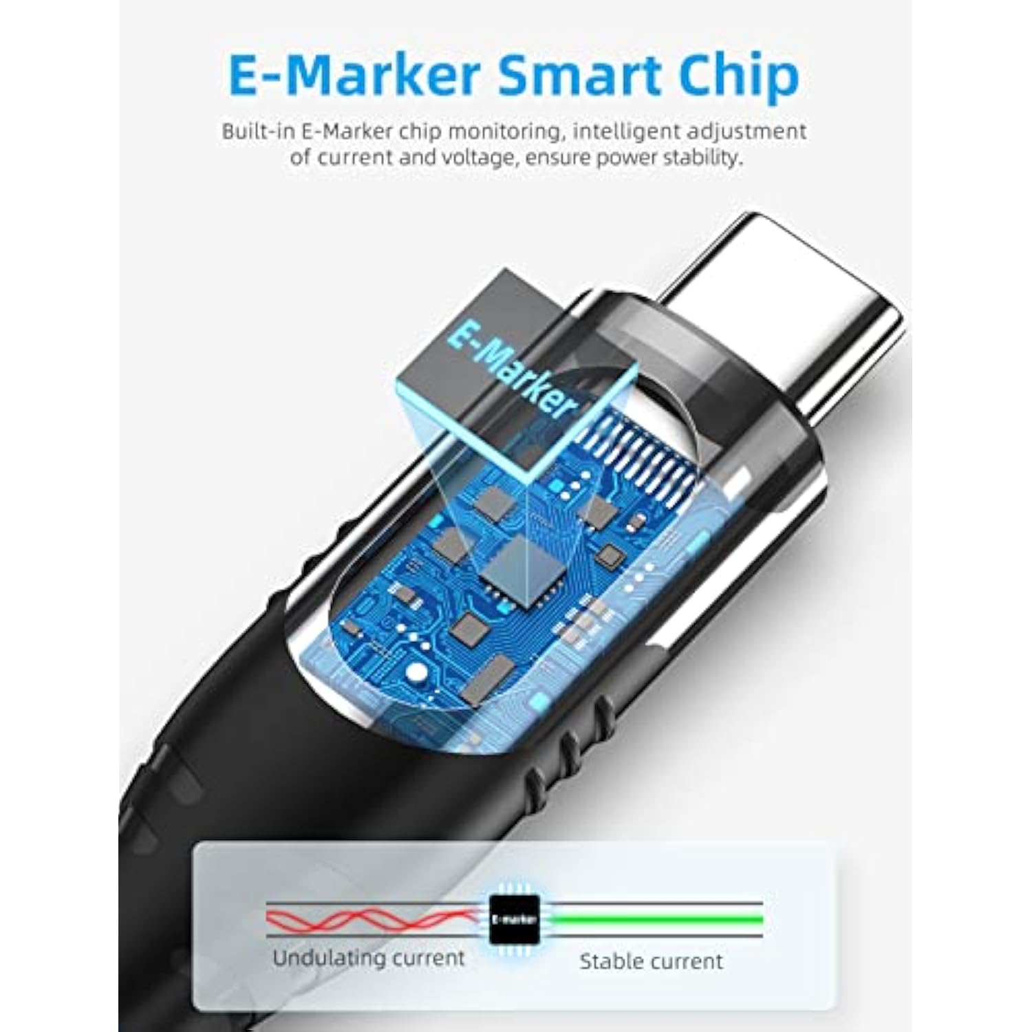 Usb C To Usb C Cable, 100W Usb C Charger Cable With Led Display, Type C Fast Charging Cable Compatible With Iphone 16/15 Pro Max, Macbook Pro, Ipad Pro, Galaxy S24 Ultra, Pixel, 3.3Ft