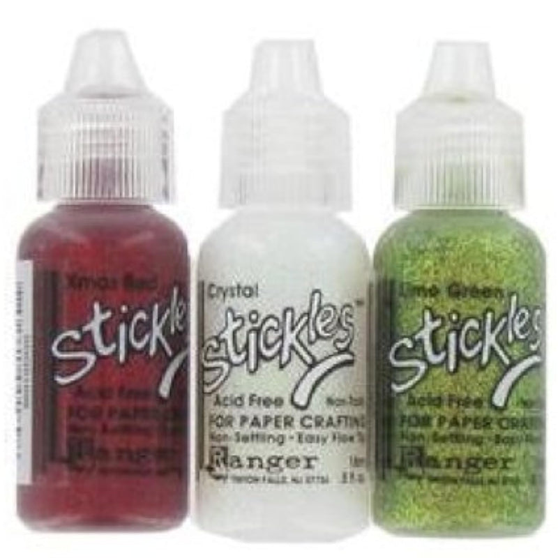 Stickles Glitter Glue Set 3Pc Festive (Pack Of 3)