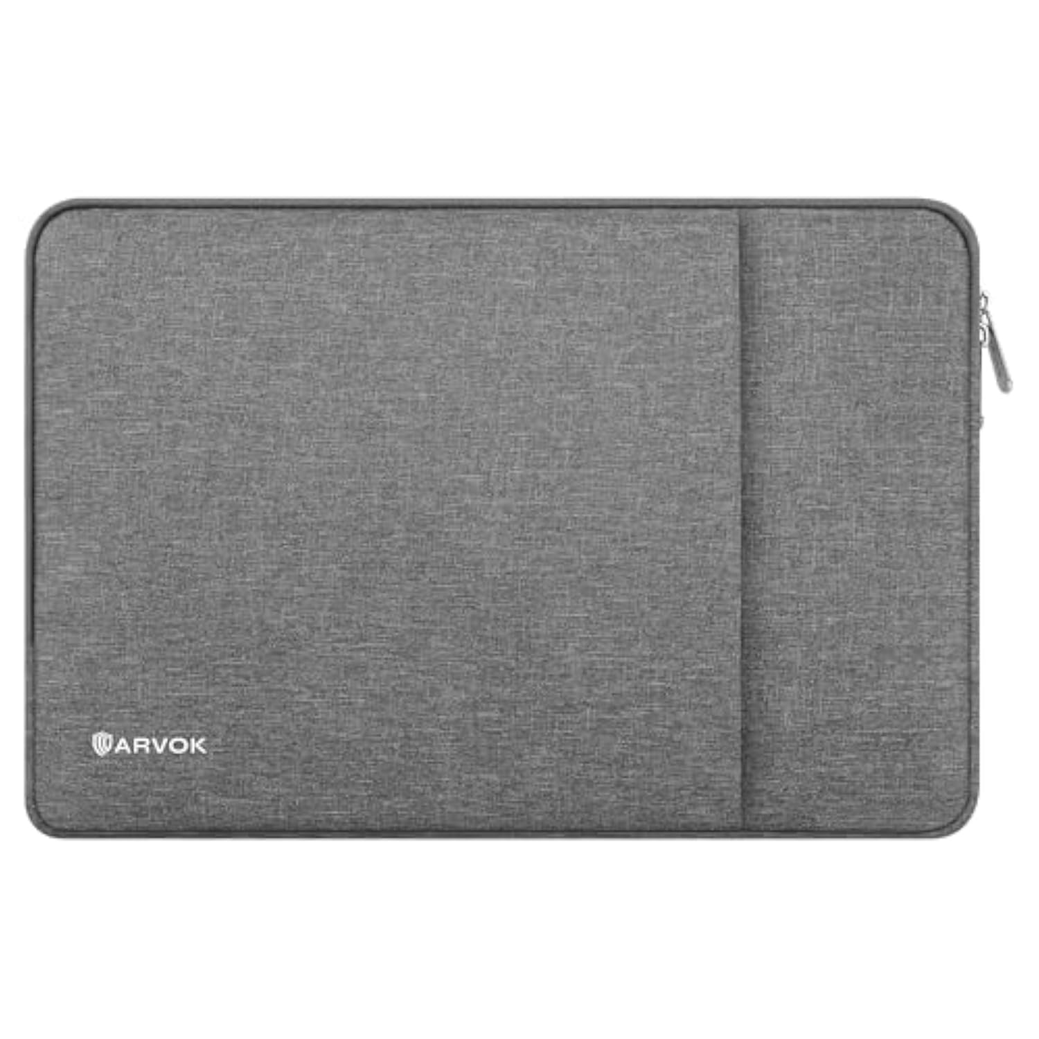 Laptop Sleeve Case 13 13.3 14 Inch For Macbook Air 13-Inch/Macbook Pro 13/14 Inch, Water-Resistant Protective Portable Computer Cover Bag For Hp/Dell/Asus/Acer, Gray