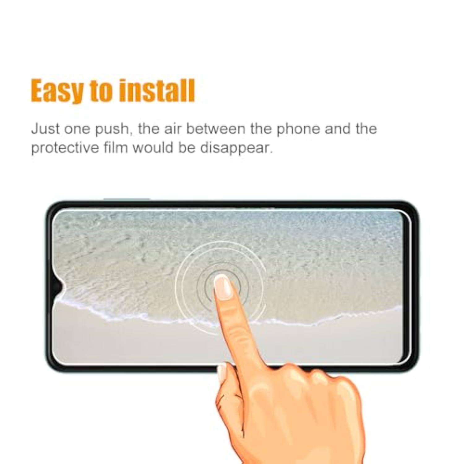 [3 Pack] Tempered Glass Screen Protector Compatible With Blu G44/G44 Plus With 9H Hd Clear Transparent Ultra Thin Protective Glass Film