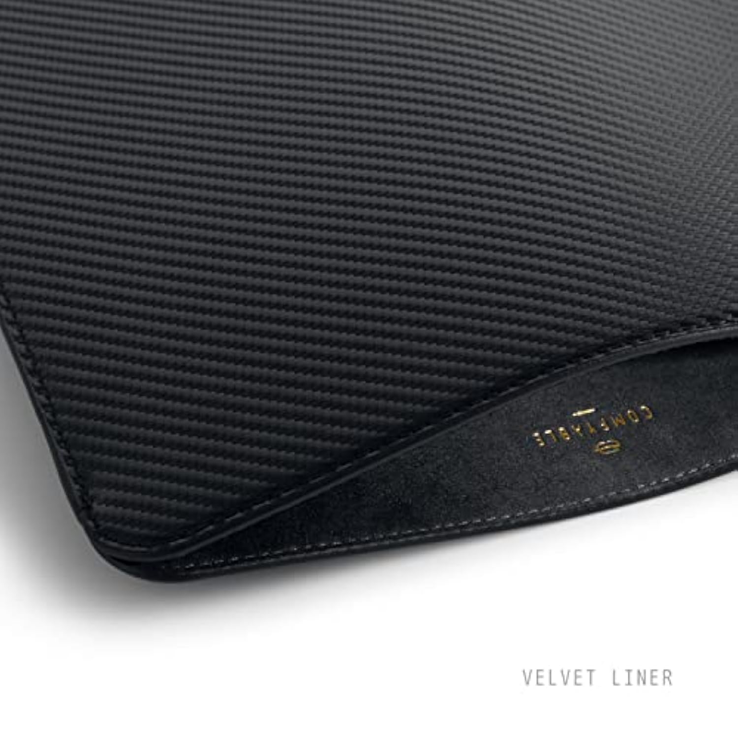 Laptop Sleeve Precisely Compatible With 13 Inch Macbook Pro M2 M1 2016-2022 & Mac Air 2020 2022, Not Fit Old Versioned Mba/Mbp, Protective Computer Cover Case, Carbon Fiber Pattern, Black