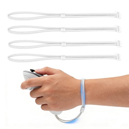 Replacement Wrist Straps Compatible with Oculus Quest 3/Quest 3, Adjustable & Durable Hand Straps for Meta Quest 3S/ Quest 3S Controller (4PCS)