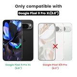 Pixel 9 Pro XL Magnetic Case, Slim, Shockproof, TPU+PC Dual Protection - Black
