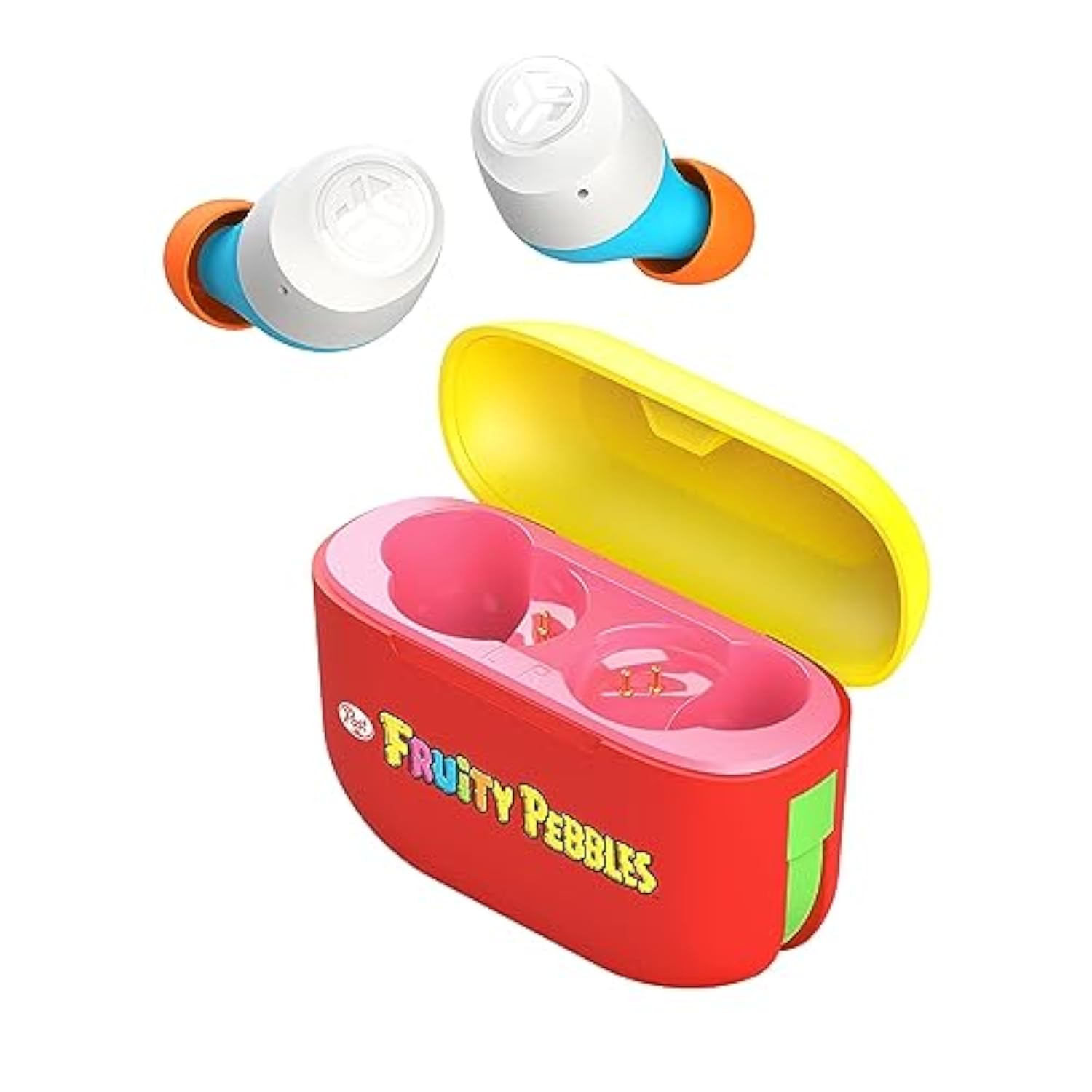 Limited Edition Fruity Pebbles Go Air Pop True Wireless Bluetooth Earbuds + Ch
