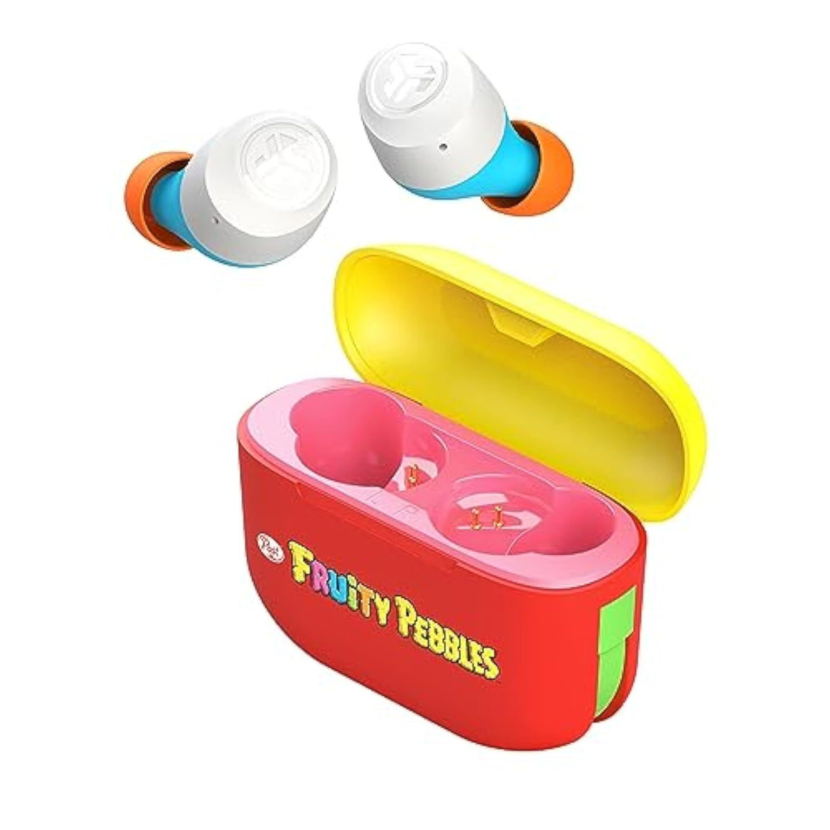 Limited Edition Fruity Pebbles Go Air Pop True Wireless Bluetooth Earbuds + Ch