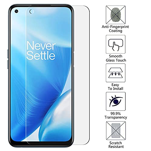 [5 Pack] Compatible for OnePlus Nord N200 5G High Definition Screen Protector Film [Not Glass]