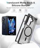 NO.1 Magnetic for  Galaxy Z Fold 7 Case Compatible with MagSafe [Military Grade Drop Tested][Translucent Matte][Anti-Fingerprint] Soft