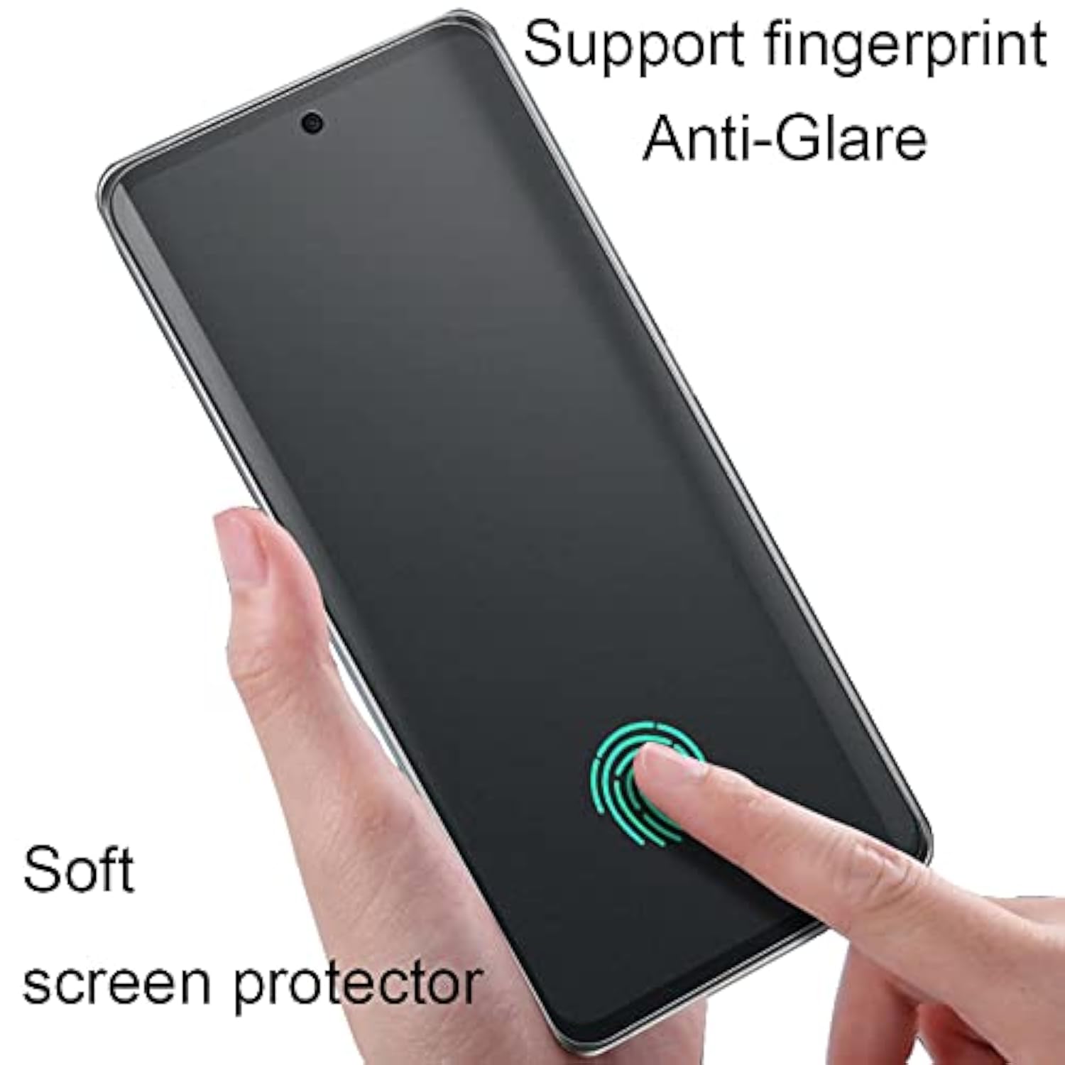 2-Pack Screen Protector For Samsung Galaxy S22 Ultra - Matte Finish + Clear Camera Lens Protectors (2+2) (4 Pieces)