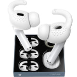 3 Pairs For Airpods Pro 2 Ear Hooks Covers [Added Storage Pouch] Anti-Slip Accessories Compatible With Apple Airpods Pro 2Nd Generation (White)
