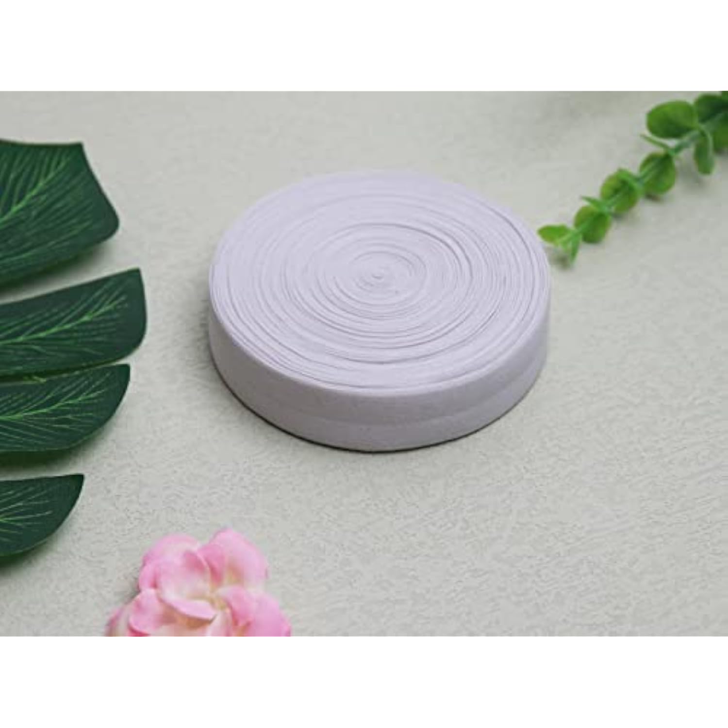 Jesep Fold Over Elastic 3/4'' 20Mm Stretch Foldover Foe Elastics Ribbo