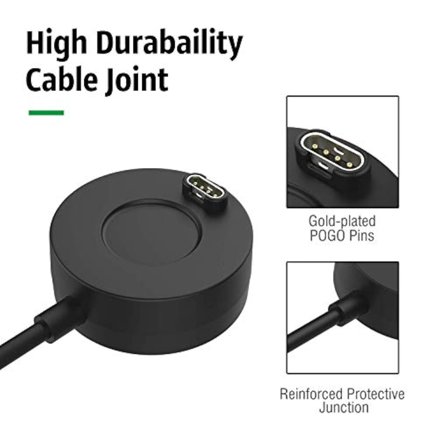 Compatible For Garmin Tactix 8/Tactix 7/Tactix Charlie/Tactix Delta Charger Charging Stand, Charging Dock Station Cradle Holder Accessory With 1M Usb Cable For Garmin Tactix 8 Smartwatch