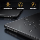 Fintie Case for MacBook Pro 16 Inch A3403 A3186 A2991 A2780 A2485 (2024 2023 2022 2021 Release) with M4 M3 M2 M1 Chip, [100% Corresponds to Official Colour] Premium Slim Matte Cover, Frost Black