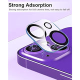 3-Pack iPhone 14 & 14 Plus Camera Lens Protectors 9H Tempered Glass