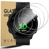 4 Pack Anti-Scratch Film For Garmin Forerunner 55 Screen Protector, Full Protective 9H Hardness Tempered Glass Case Fit For Garmin Forerunner 55 45 45S Smartwatch