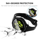 3 Pack Compatible With Garmin Vivoactive 5 Case Cover [Full Coverage], Hard Pc Bumper All-Around Protective Accessories Built-In Hd Tempered Glass Screen Protector For Vivoactive 5 Smart Watch