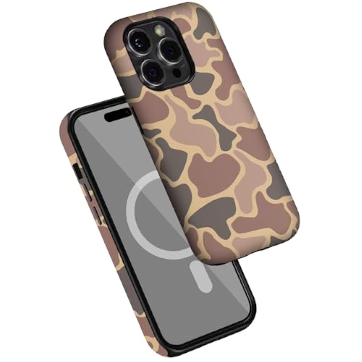 Case Compatible With Iphone 14 Pro Max,[Compatible With Magsafe] Camo Phone Case For Girl Women Boy Men,Scratch-Resistant Shockproof