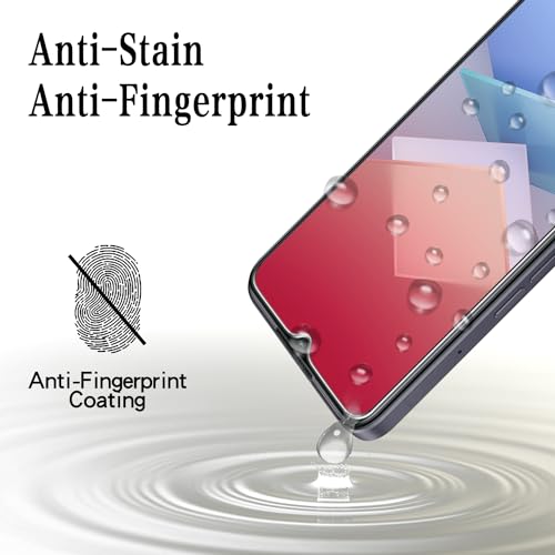 [2 Pack] Designed for OnePlus Nord N300 5G Screen Protector Tempered Glass, Anti-Scratch, Bubble Free, Case Friendly, Easy to Install