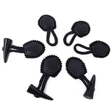 5 Sets Leather Sew-On Toggles Closures With Resin Horn Button Sewing A