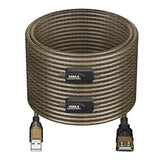 75 Ft Usb Extension Cable, Usb 2.0 Type A Male To A Female Active Repeater Extension Cable 75 Ft, High Speed 480 Mbps
