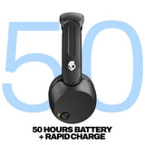Icon 180 Wireless On-Ear Bluetooth Headphones, Up to 50 Hours Battery, Lightweight and Travel Ready, Secure Fit, Sweat and Water Resistant,