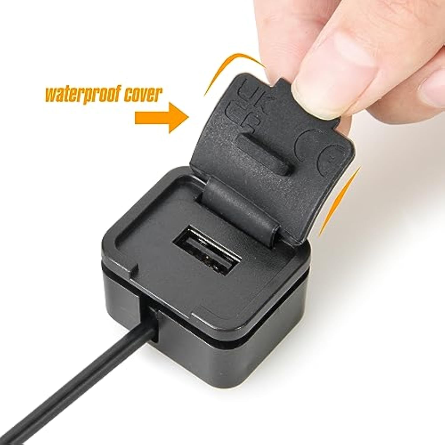 2-Pack Usb Charging Port For Backpack, Practical Usb Backpack Charging Cable, Backpack External Usb Charger Port, Convenient Backpack Accessories For Outdoor Travel Camping (Usb-A)