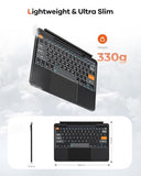 Surface Pro 12 12-Inch 2025 Keyboard, Bluetooth Keyboard With Touch Pad & Pen Slot & Lighting Keys Compatible With Surface Pro Copilot+ 12", Ultra-Slim Wireless Keypad For Windows 11