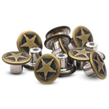 12 Pcs Bronze Jeans Button No Sew Replacement Buttons For Jeans And Ja