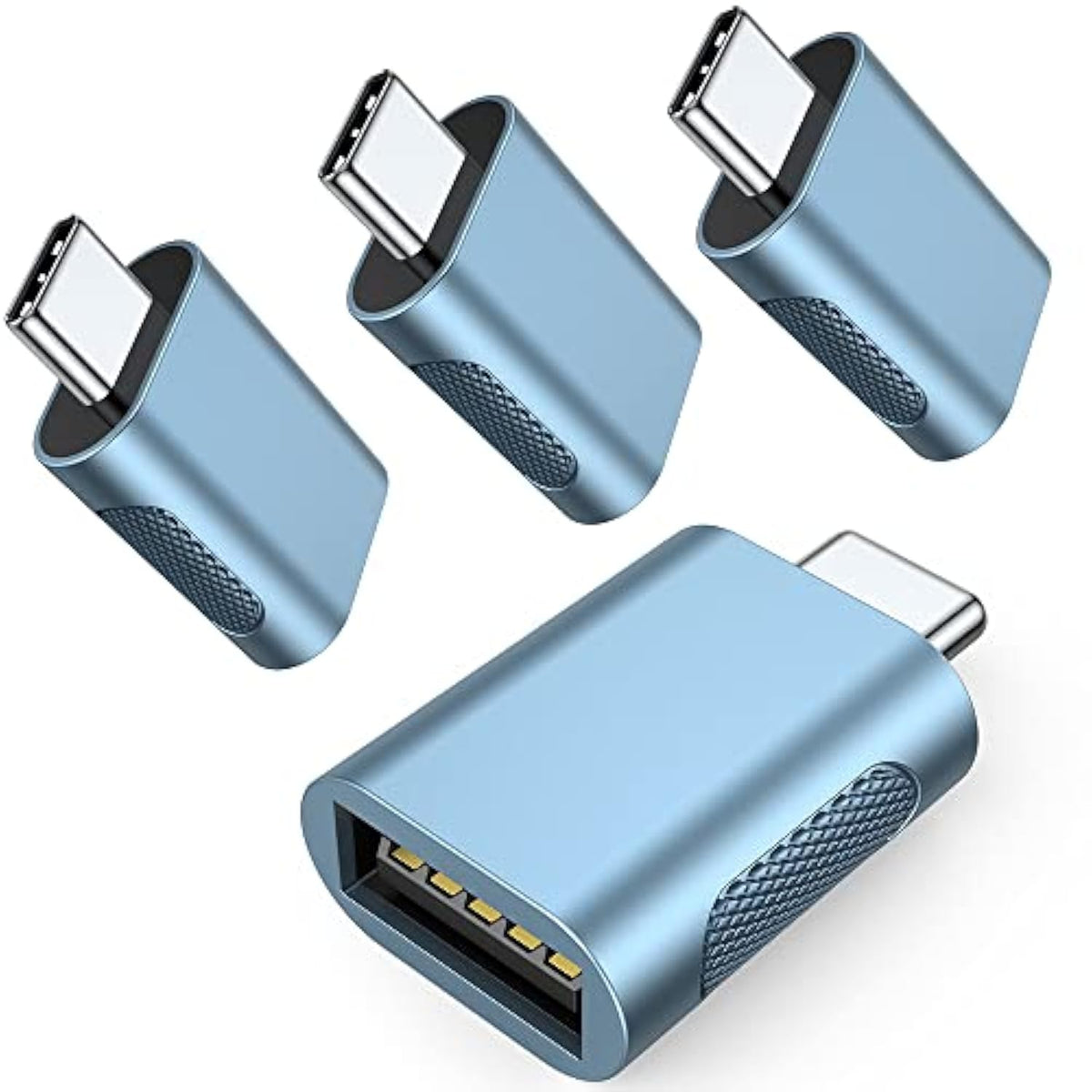 Upgrade 10Gbps Usb C To Usb 3.0 Otg Adapter (4 Pack), Usb Type C Male To Usb A