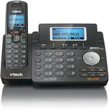 Ds6151-11 Dect 6.0 2-Line Expandable Cordless Phone + (3) Ds6101-11 Accessory Handset, Black
