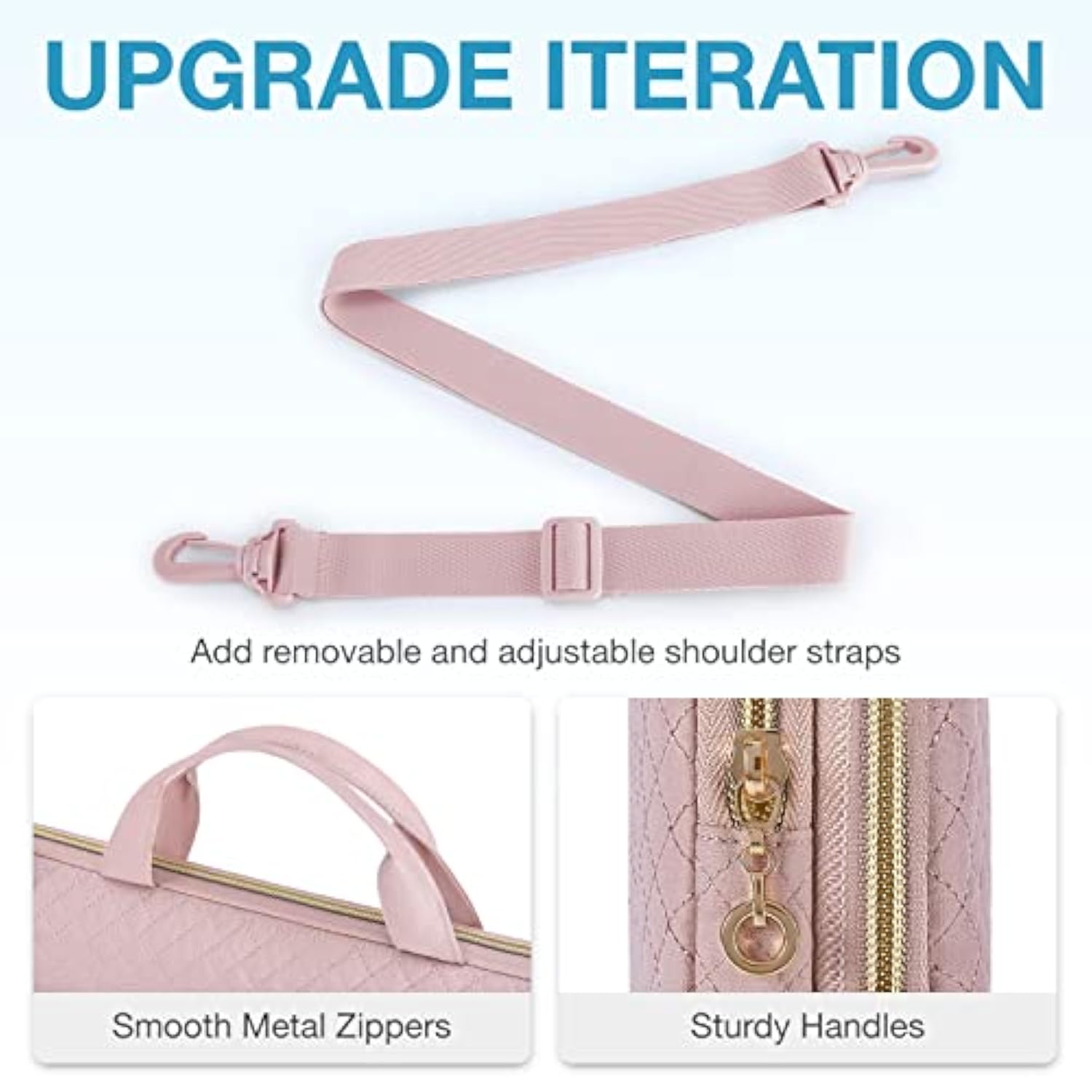 Protective Bag with Shoulder Strap for 13-15.6 Laptops