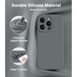 Magnetic Case for iPhone 16 Pro, Compatible with Magsafe, Charcoal Gray