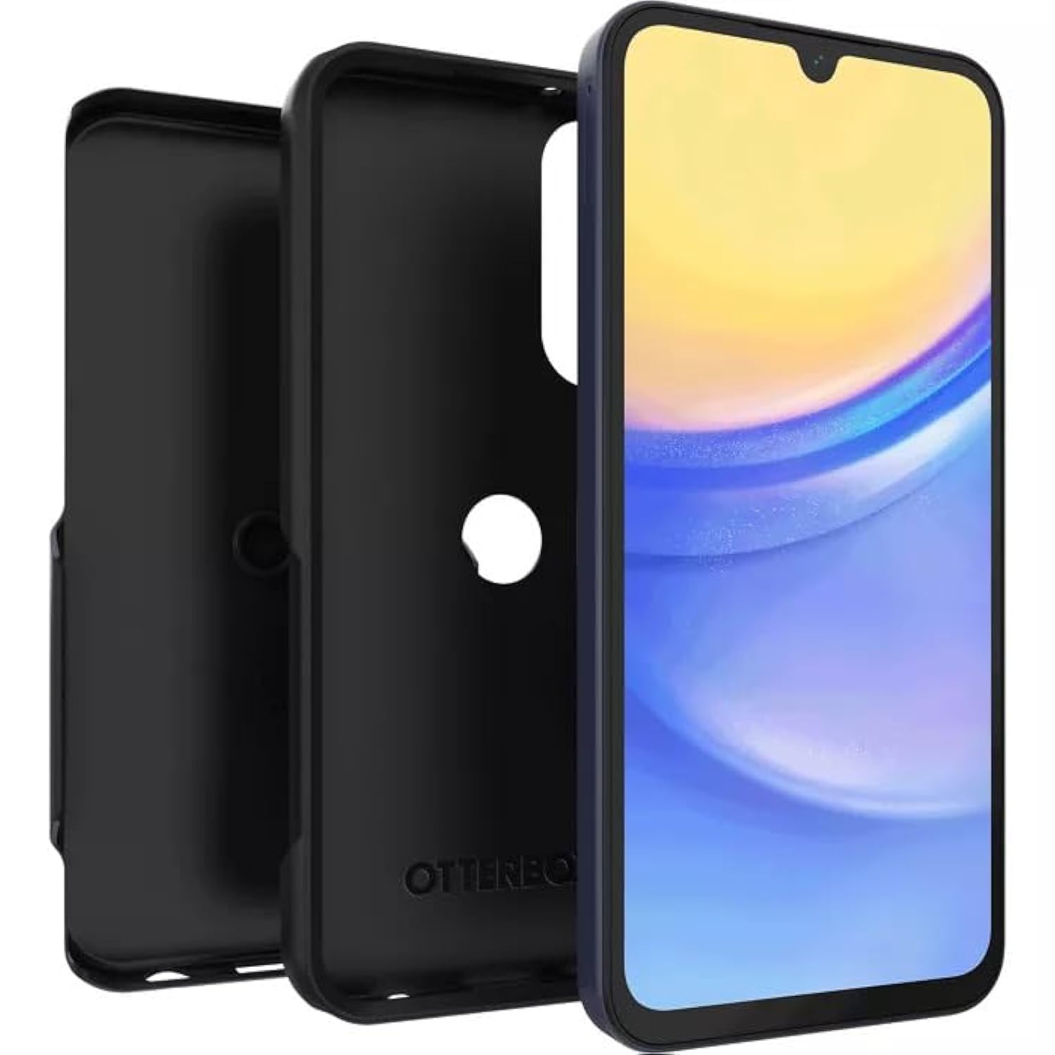 OtterBox Samsung Galaxy A15 5G (Only) - Commuter Series Lite Case - Black - Slim & Tough - Pocket-Friendly - Non-Retail Packaging