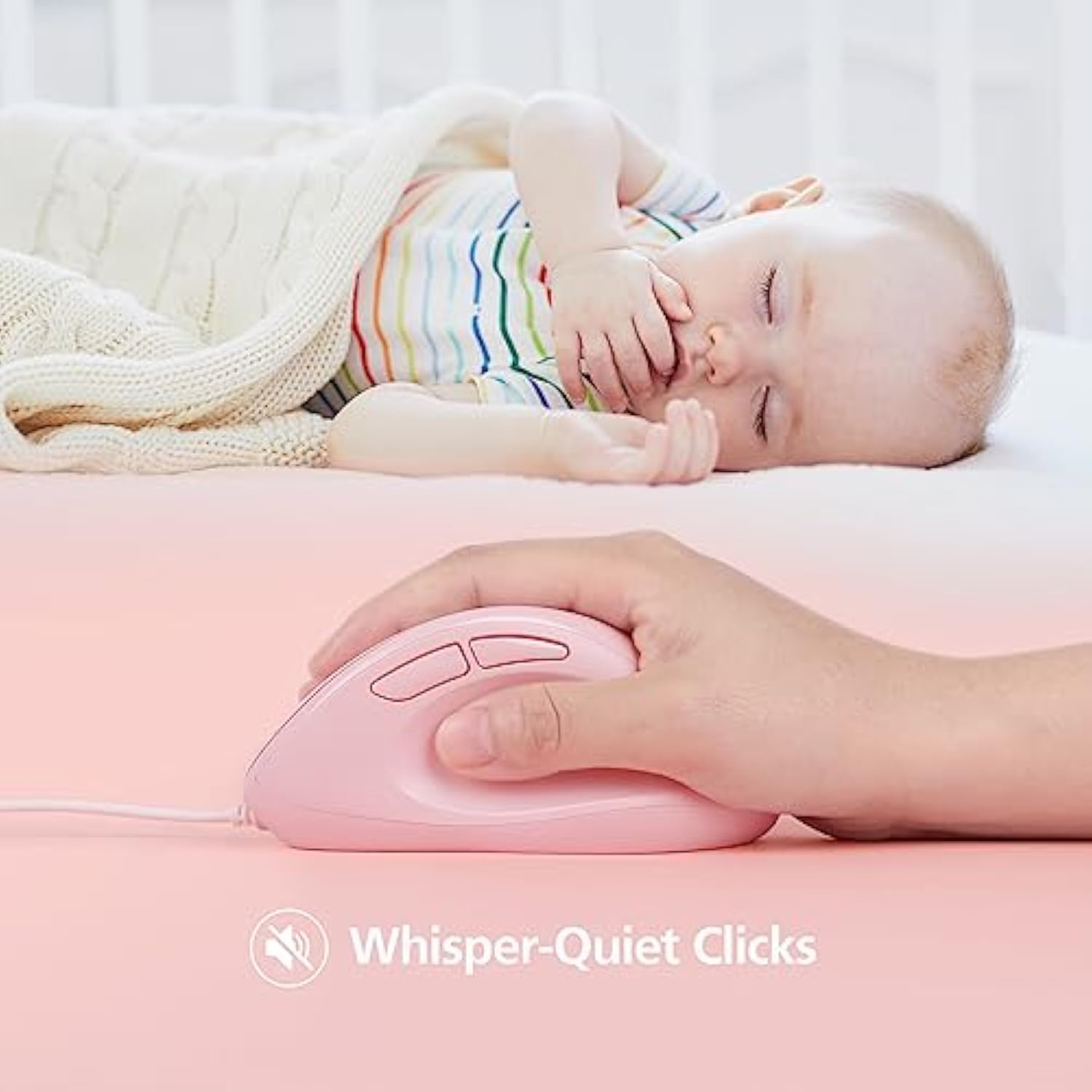 Micropack Ergonomic Mouse Wired For Laptop, Pc Computer And Desktop, Ergo Mous