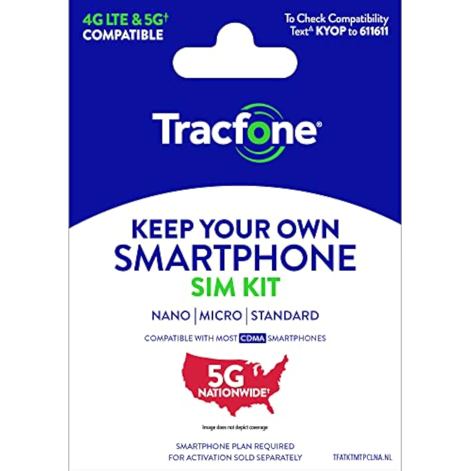 Prepaid Sim Card Kit (Verizon Network)