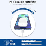 Iphone Fast Charger, 20W[Apple Mfi Certified] Usb Type C Fast Charging Block Power Delivery Lightning Charger With 3.3Ft Lightning Cable For Iphone 13 Pro Max Mini 12 Pro 11 Xs X Xr